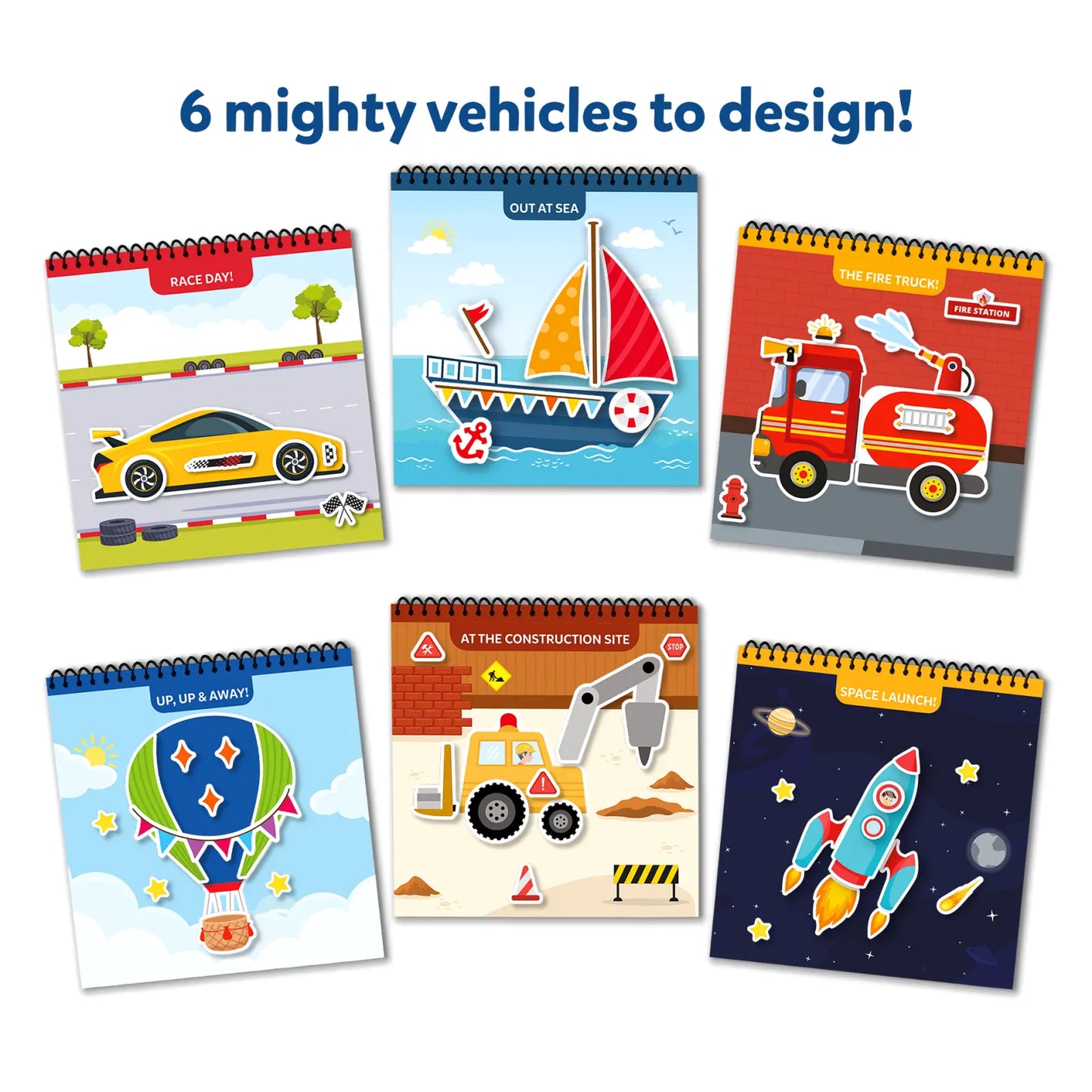 Stickering Action Pack (ages 3-7)