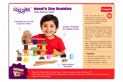 Giggles Wood’e Zoo Buddies