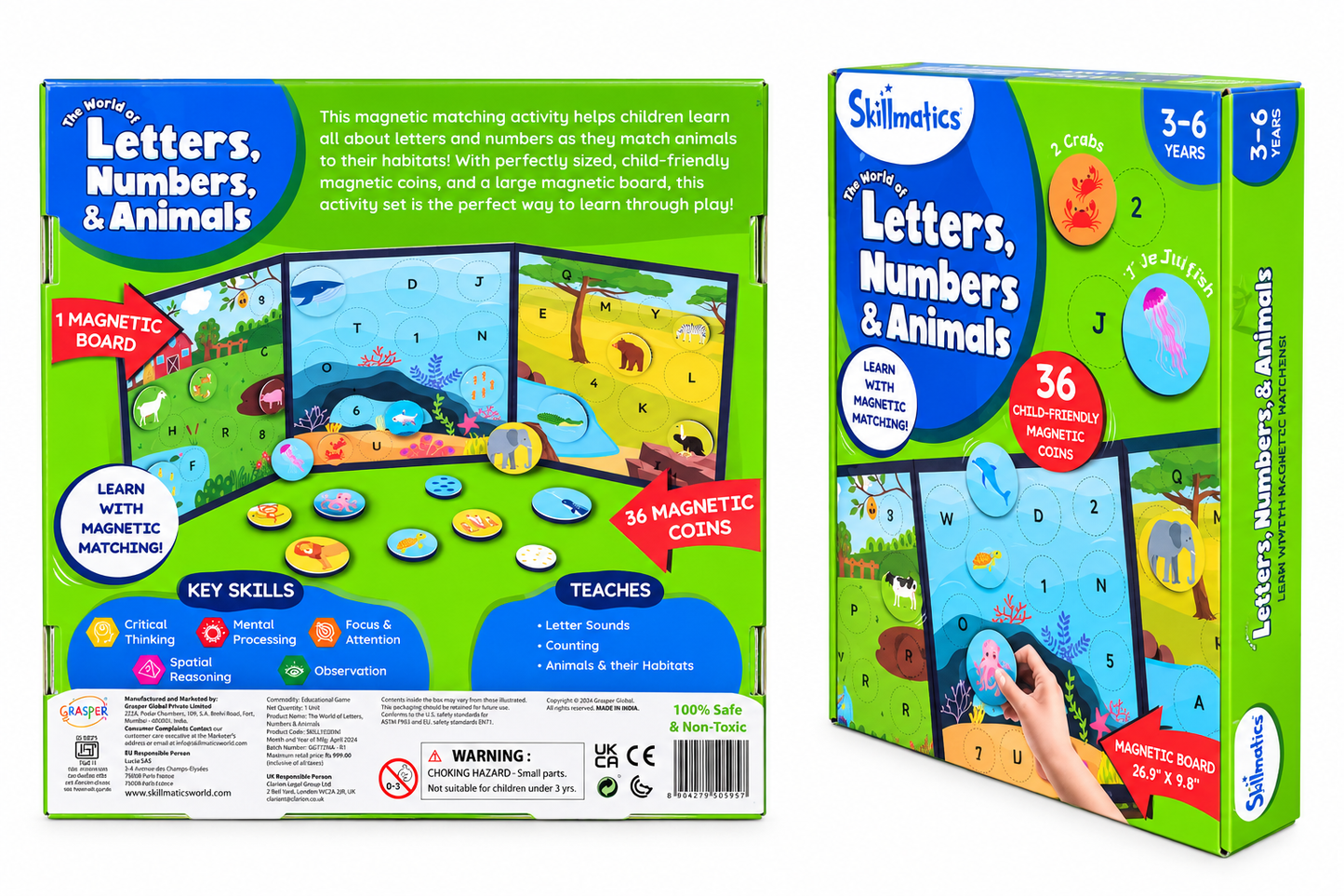 The World of Letters, Numbers & Animals