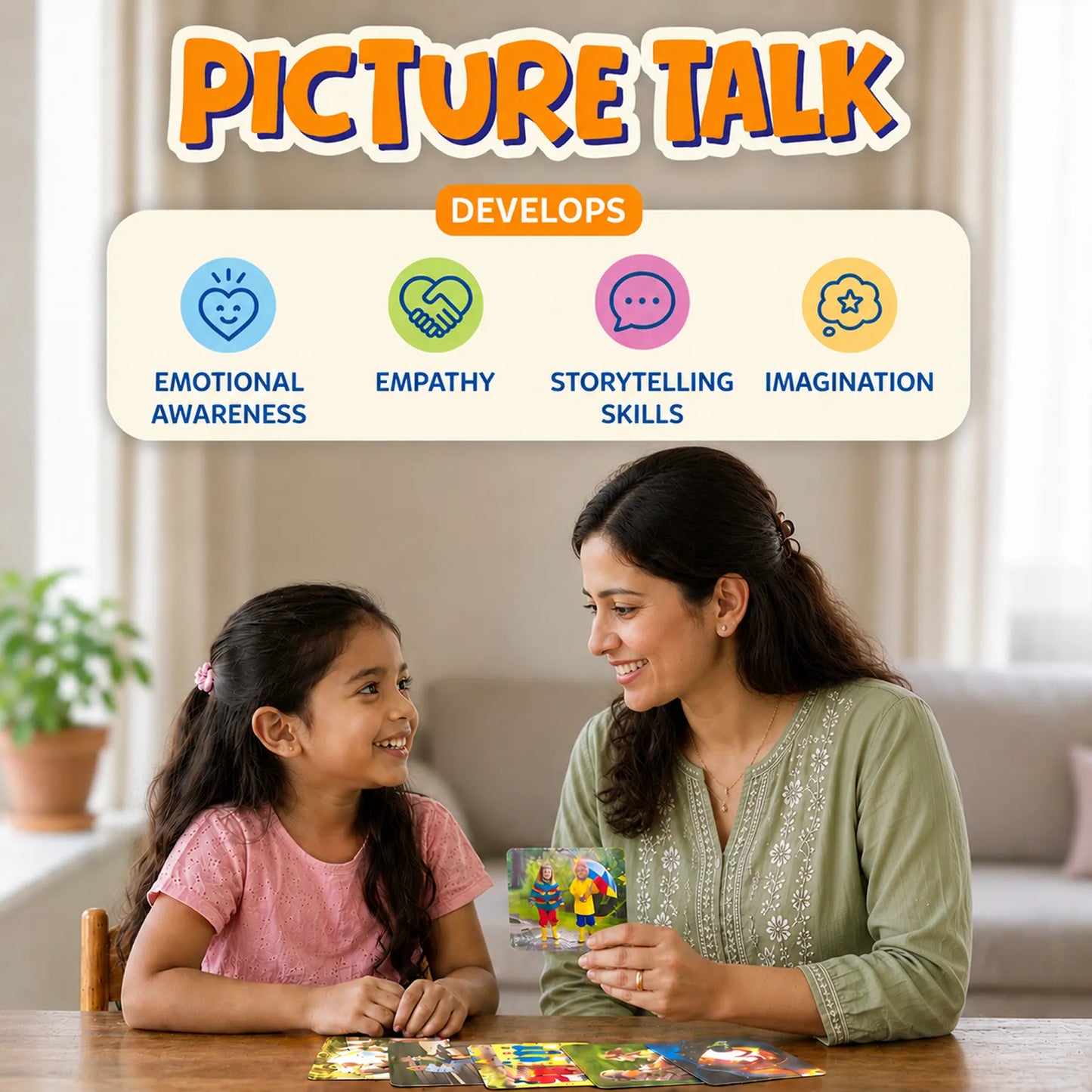 Picture Talk | Storytelling & Conversation Cards (ages 4-9)