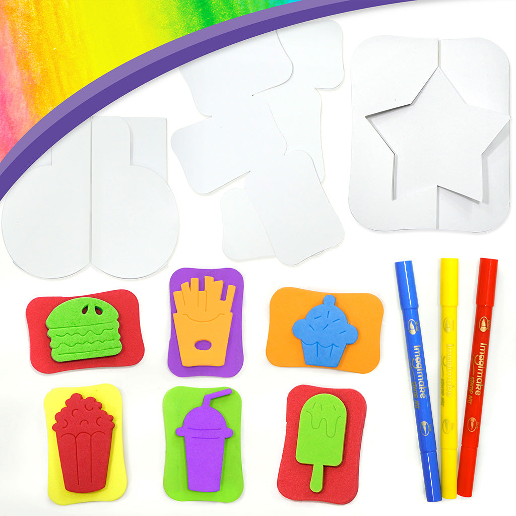 Pack of 12 Stamp Art Combo Set