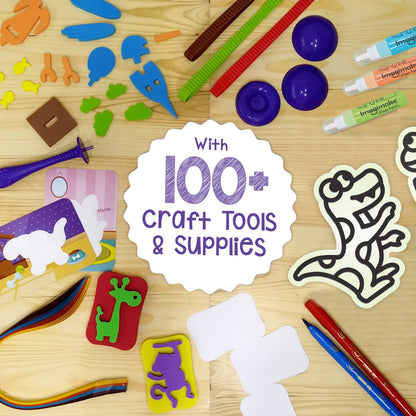Imagimake Combo: Educational Puzzle & 5-in-1 Craft Kit