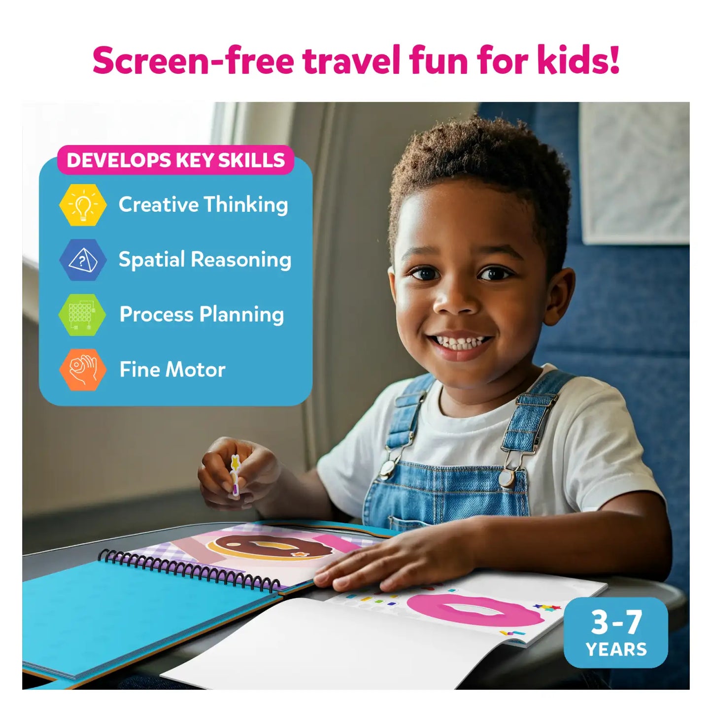 Peelies: Dessert Chef | Reusable Sticker Activity Book (ages 3-7)