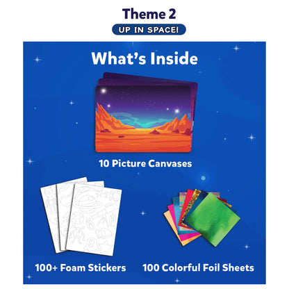 Foil Fun Cosmic Dino Delights (Ages 4-9)
