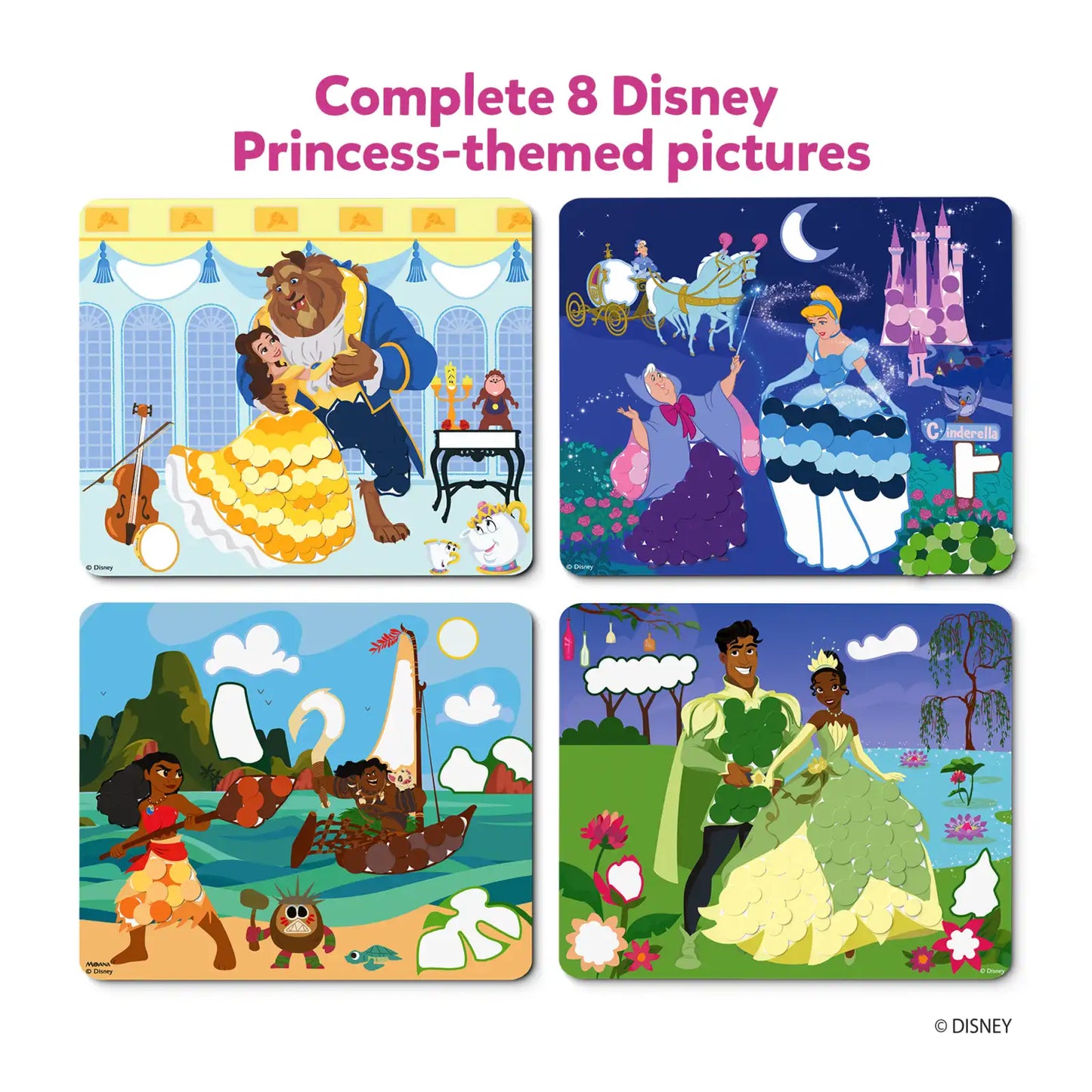Disney Princess Craft Bundle (ages 3-9)