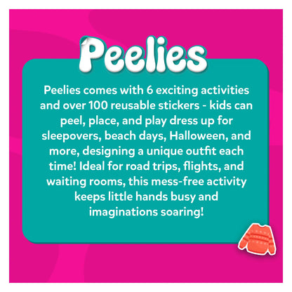 Peelies: Dress Up! | Reusable Sticker Activity Book (ages 3-7)