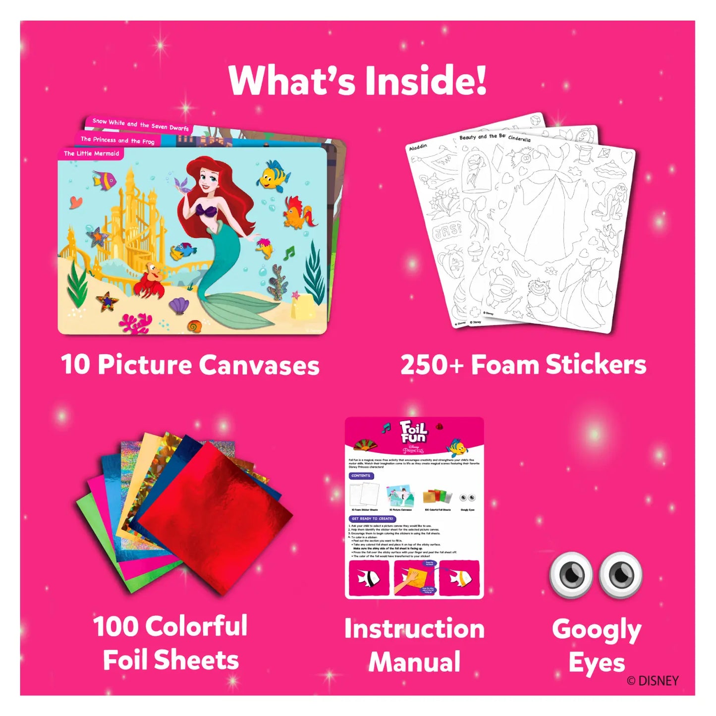 Disney Dreams Art Bundle (ages 4-9)