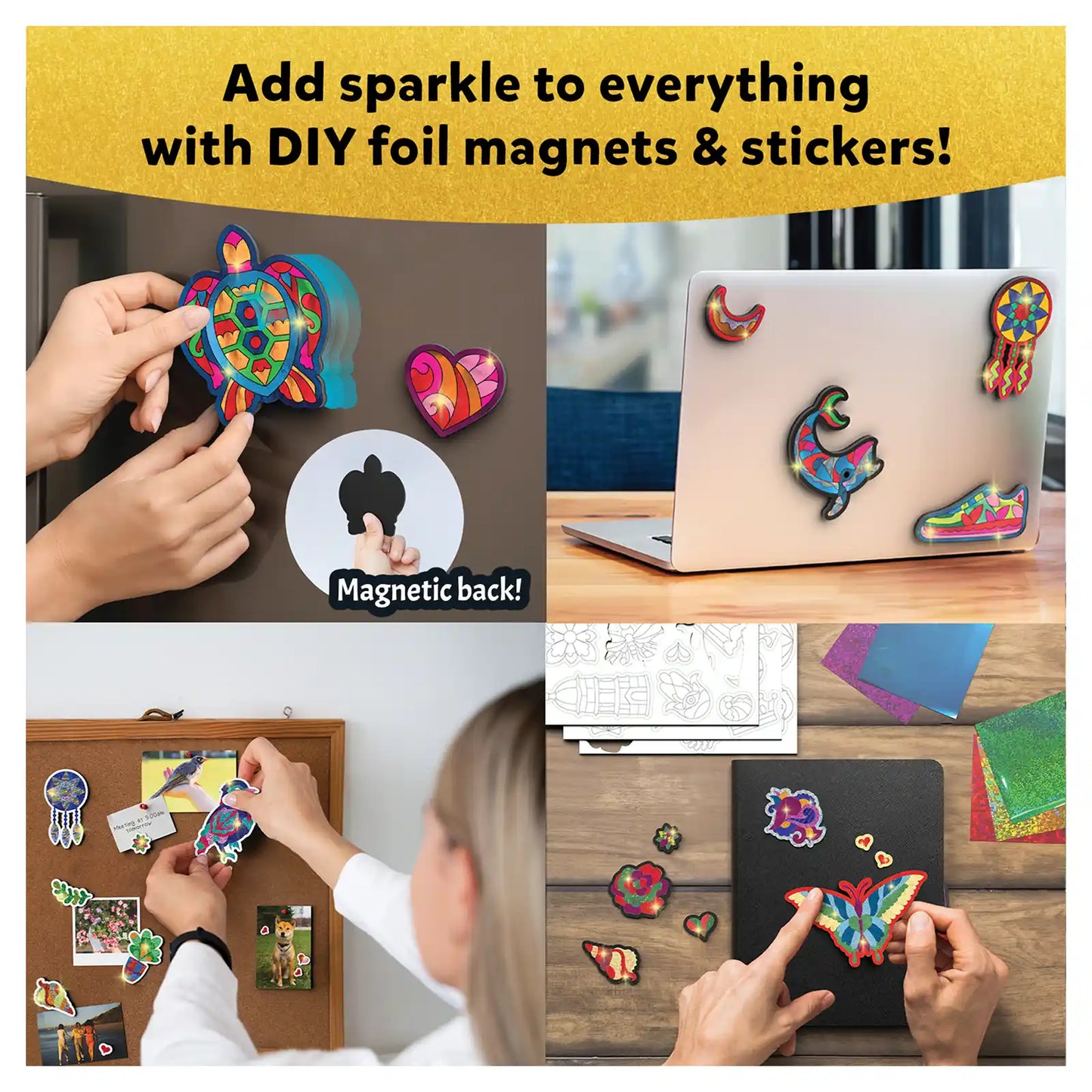 Foil Fun Pretty Patterns | No Mess Art Kit (Ages 7+)