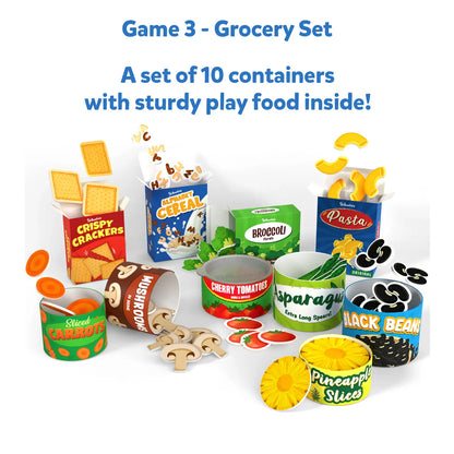 All-in-One Pretend Play Food Set (ages 3-8)