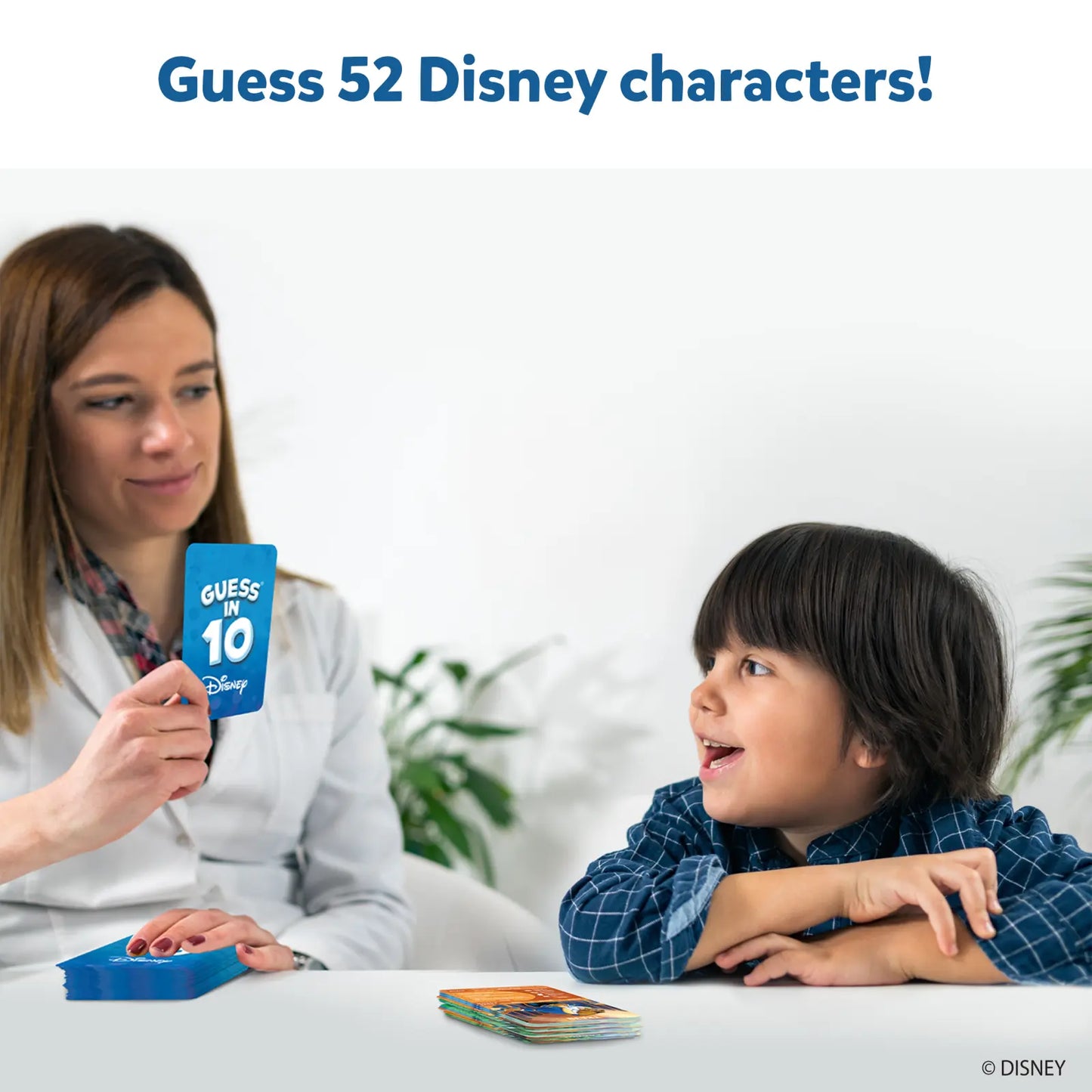 Guess in 10: Disney | Trivia Card Game (ages 6+)