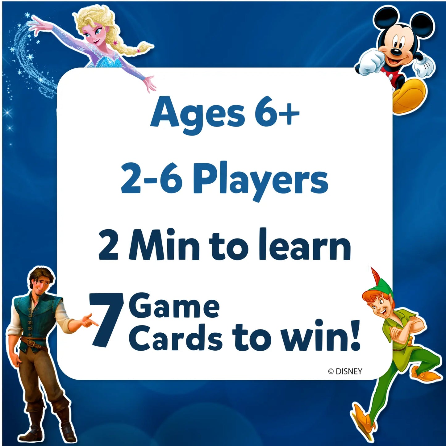 Guess in 10: Disney | Trivia Card Game (ages 6+)