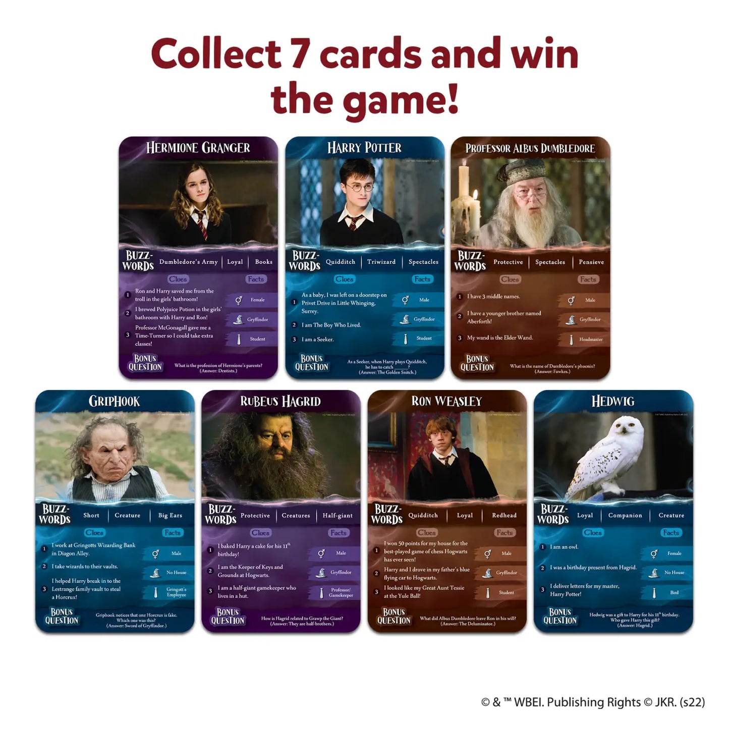 Guess in 10: Harry Potter | Trivia Card Game (ages 8+)