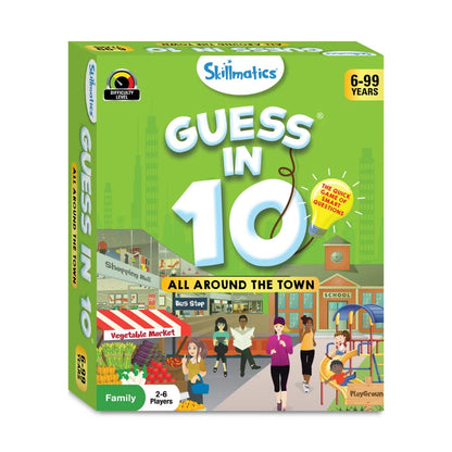 Guess in 10: All Around The Town | Trivia Card Game (ages 6+)
