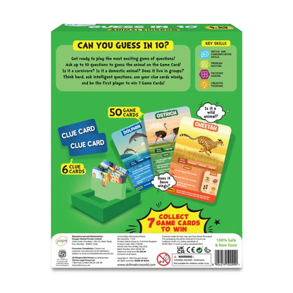 Guess in 10: Animal Kingdom | Trivia Card Game (ages 6+)