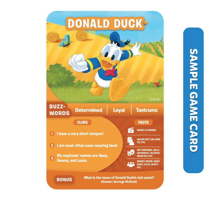 Guess in 10: Disney | Trivia Card Game (ages 6+)