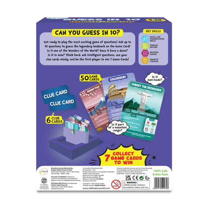 Guess in 10: Legendary Landmarks | Trivia Card Game (ages 8+)