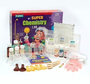Eksploe My Super Chemistry Lab STEM Activity Kit Multicolor 8Y+