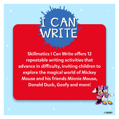 I Can Write Disney Junior Mickey Mouse | Reusable Activity Mats (ages 3-6)