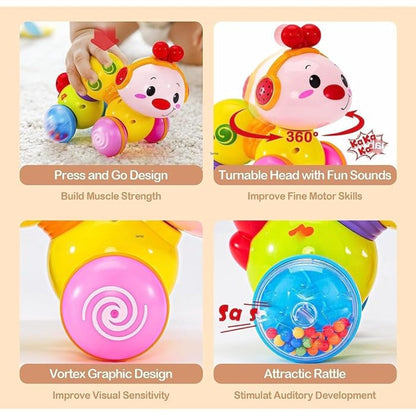 Innovitoy Wigglitoy Cute Caterpillar -Multi Color