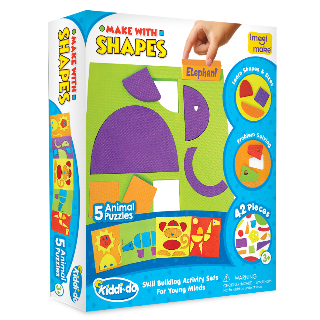 Make with Shapes - Animals Theme