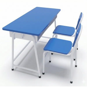 Rectangular-Dual-Seater-Desk