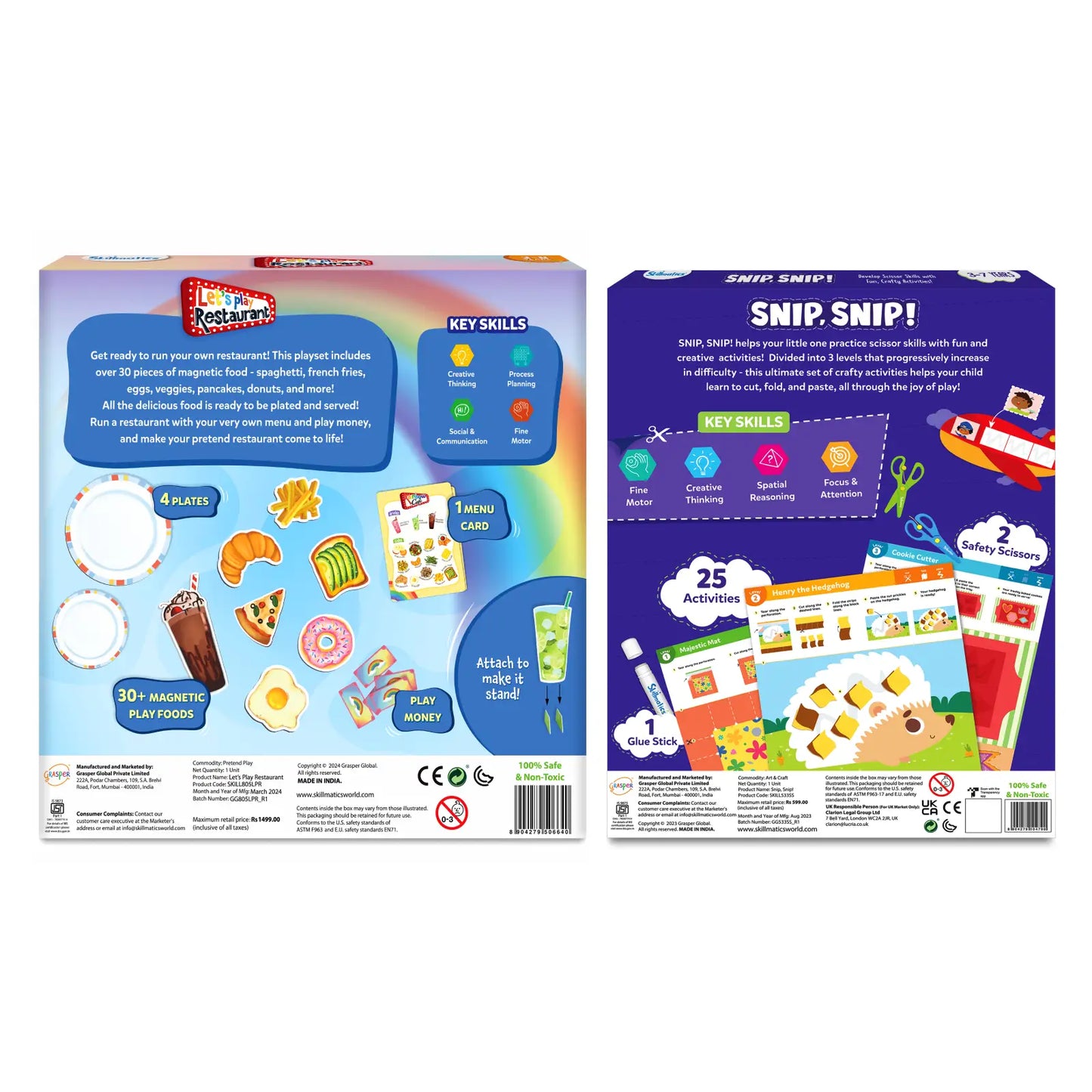 Crafty Pretend Play Combo (ages 3-8)