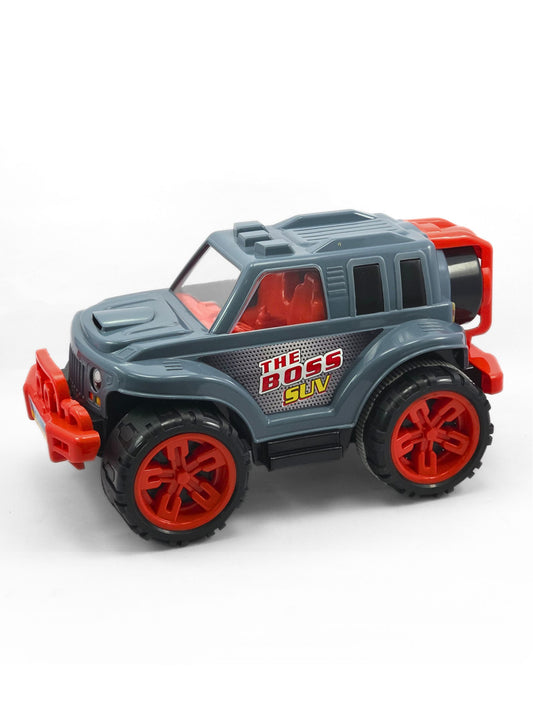 The Boss SUV Toy Car – Friction-Powered, Bold Design & Vibrant Colors