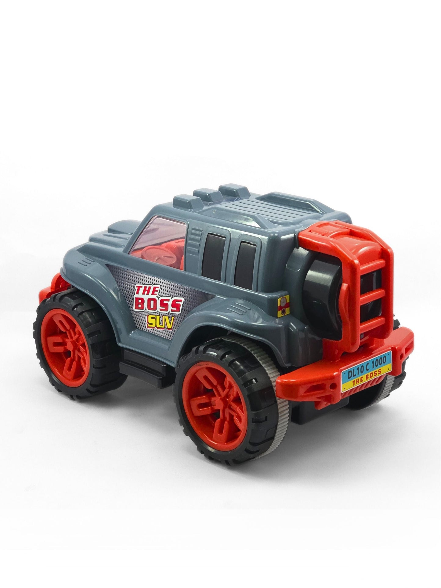 The Boss SUV Toy Car – Friction-Powered, Bold Design & Vibrant Colors