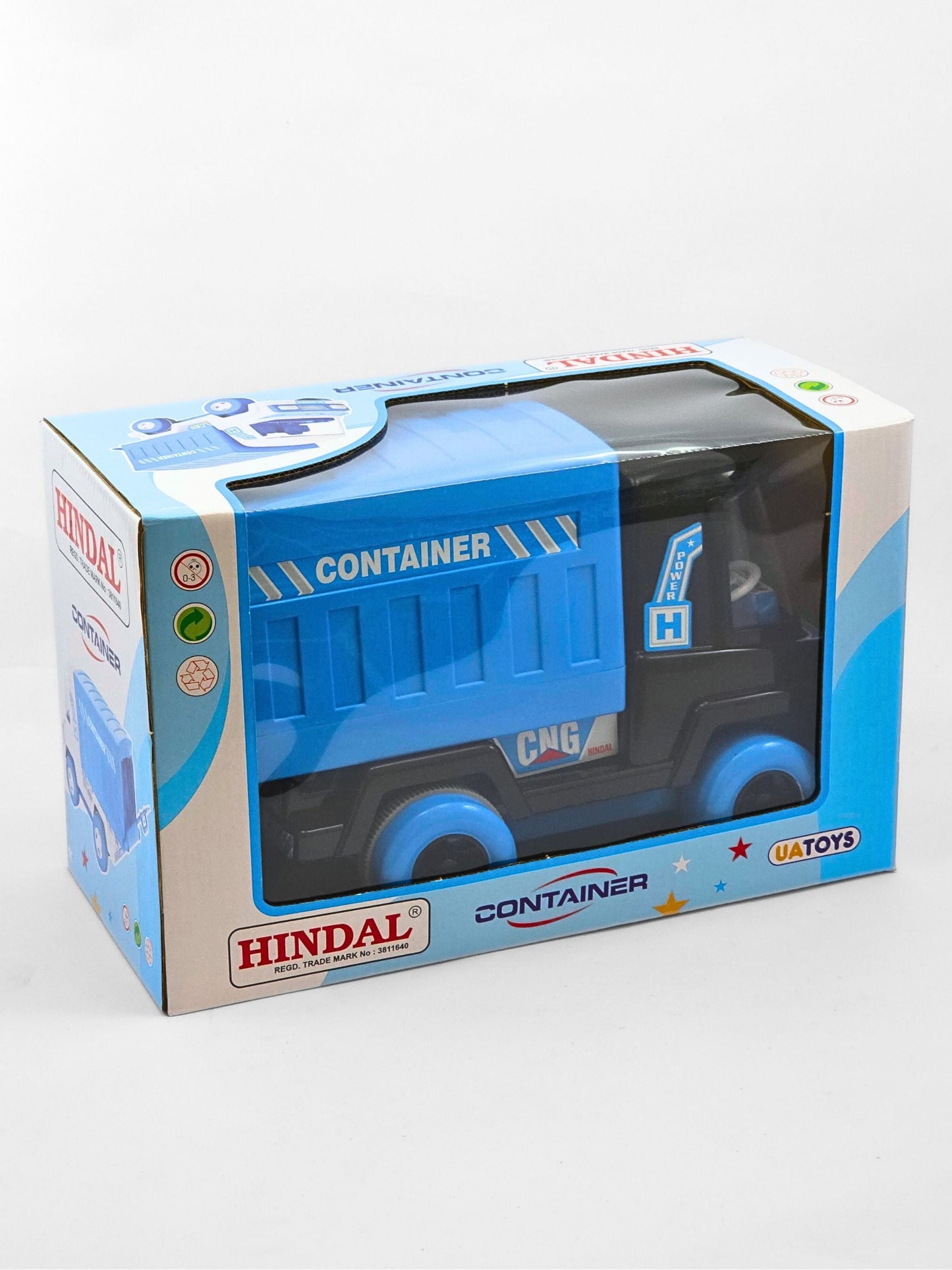 HINDAL Container Truck Toy | Cargo Transport Truck