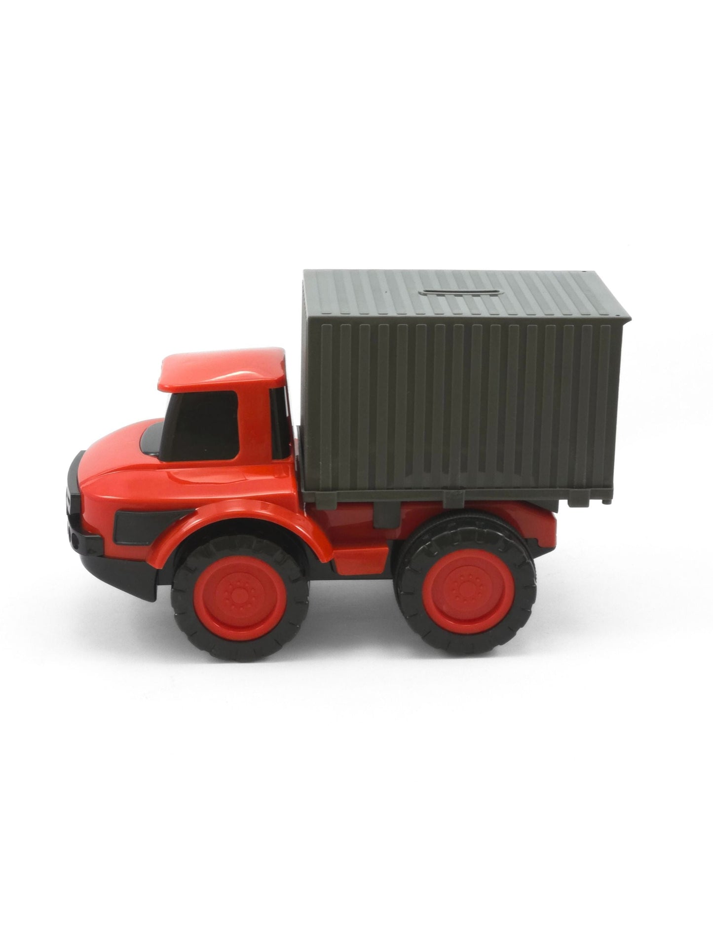 Rambo Container  – Friction-Powered Truck with Lock & Key Money Bank