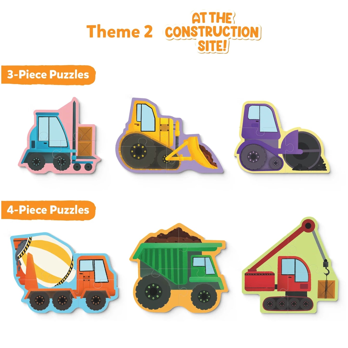 My First Puzzle Set: Mega Combo (ages 3-6)