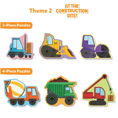 My First Puzzle Set: Mega Combo (ages 3-6)