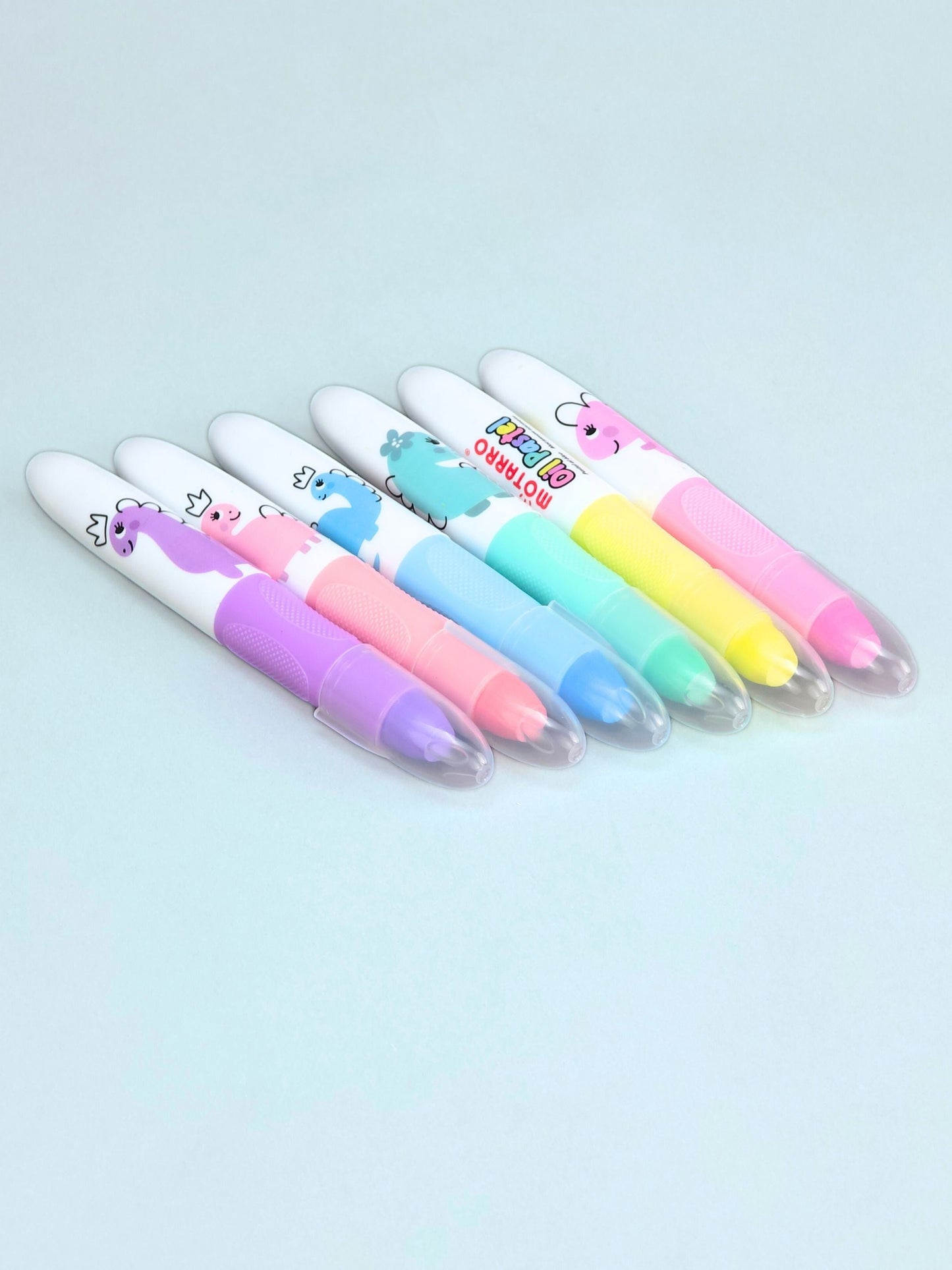 Oil Pastel Pastel Silk 6pcs: Experience the Silk-Smooth Difference