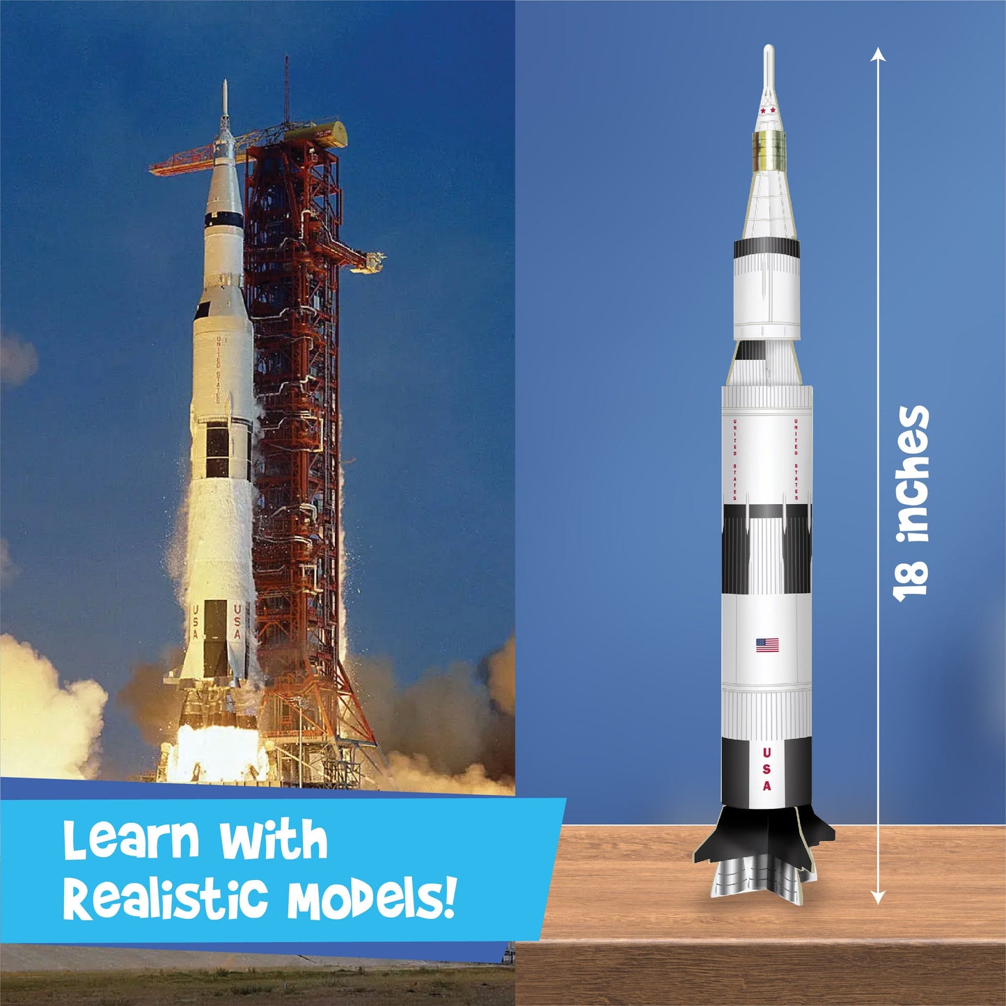 Mapology Man's Journey To Moon Apollo - 11