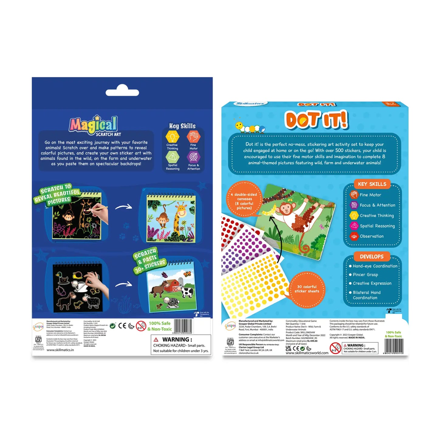 Animal Lover's Art Set (Ages 3-8)