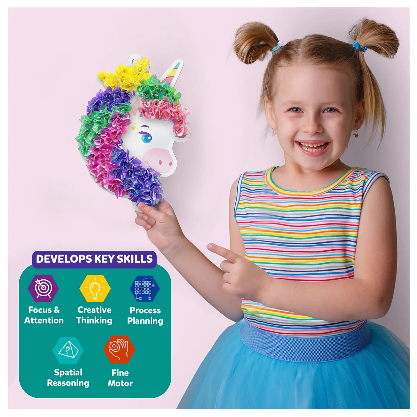 Poke-in Art: Magical Unicorn Dream Decor | No Mess Art for Kids (ages 4-9)