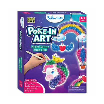 Poke-in Art: Magical Unicorn Dream Decor | No Mess Art for Kids (ages 4-9)