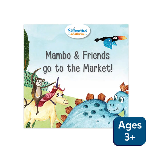 ?? Mambo & Friends Go to the Market | Fun Learning Storybooks (ages 3+) - Free Gift