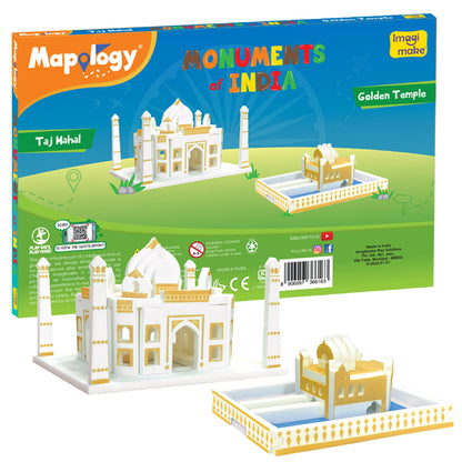 Mapology: Pack of 6 Monuments Mini - Assorted Designs