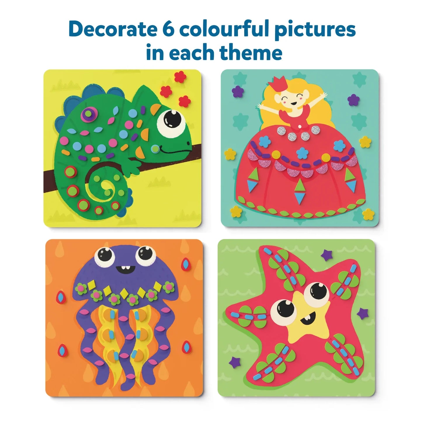 Fun with Foam: Mega Combo | 3D Sticker Activity (ages 3-7)