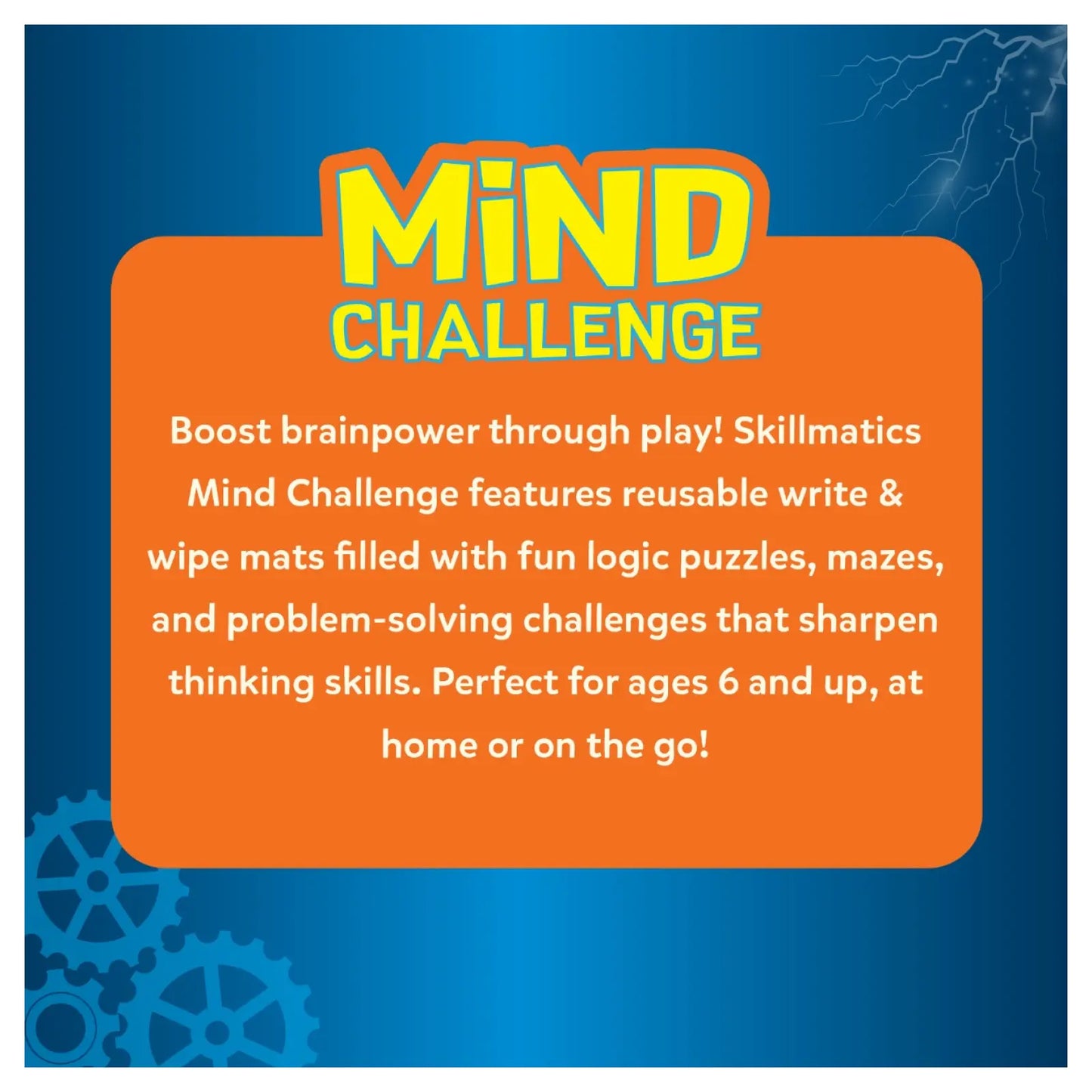 Mind Challenge | Reusable Activity Mats (ages 6+)