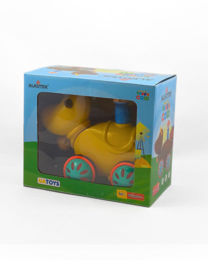 Happy Cow Push & Go Toy - Colourful Animal Motion toy for Toddlers