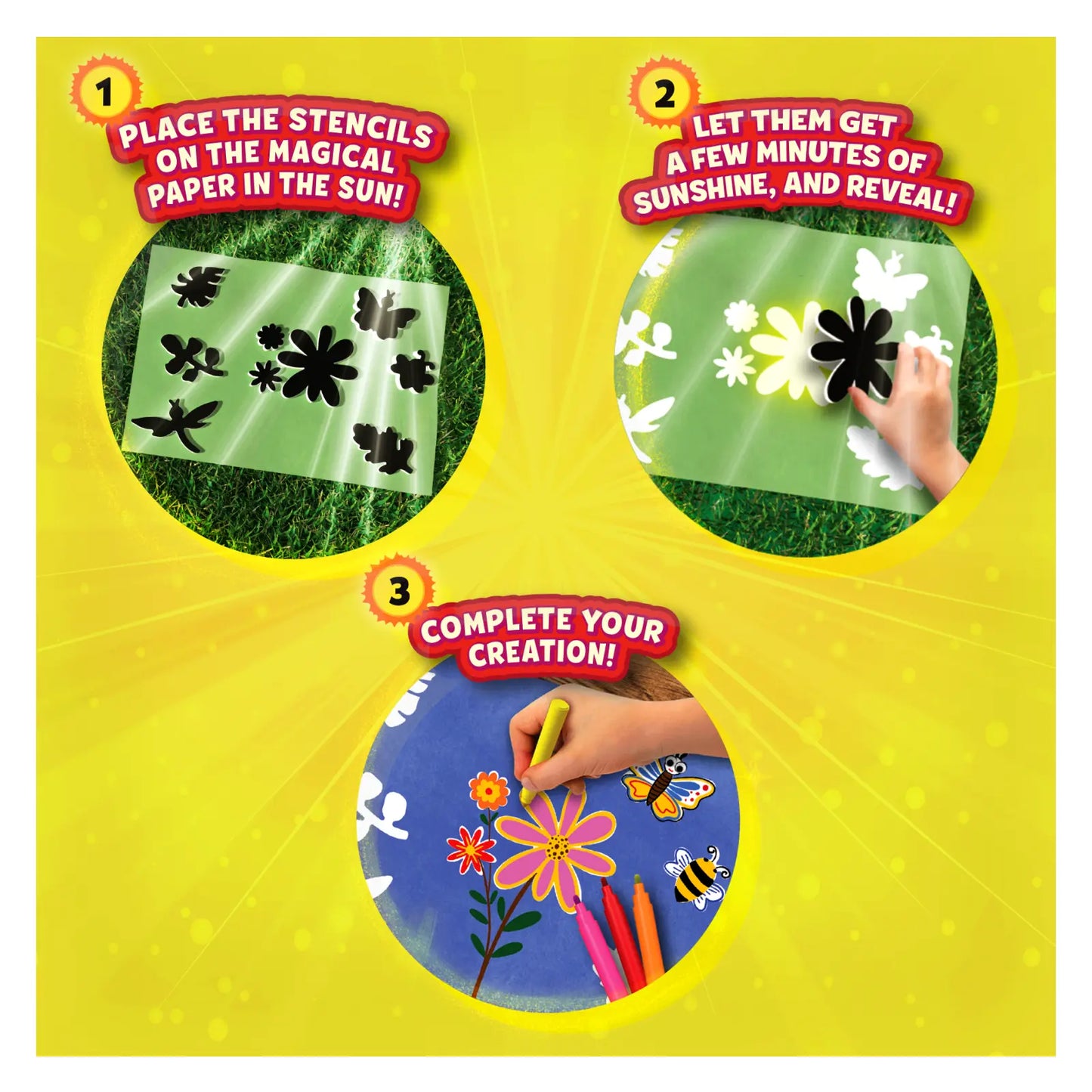 Magical Foil & Sun Art Bundle (ages 4-12)