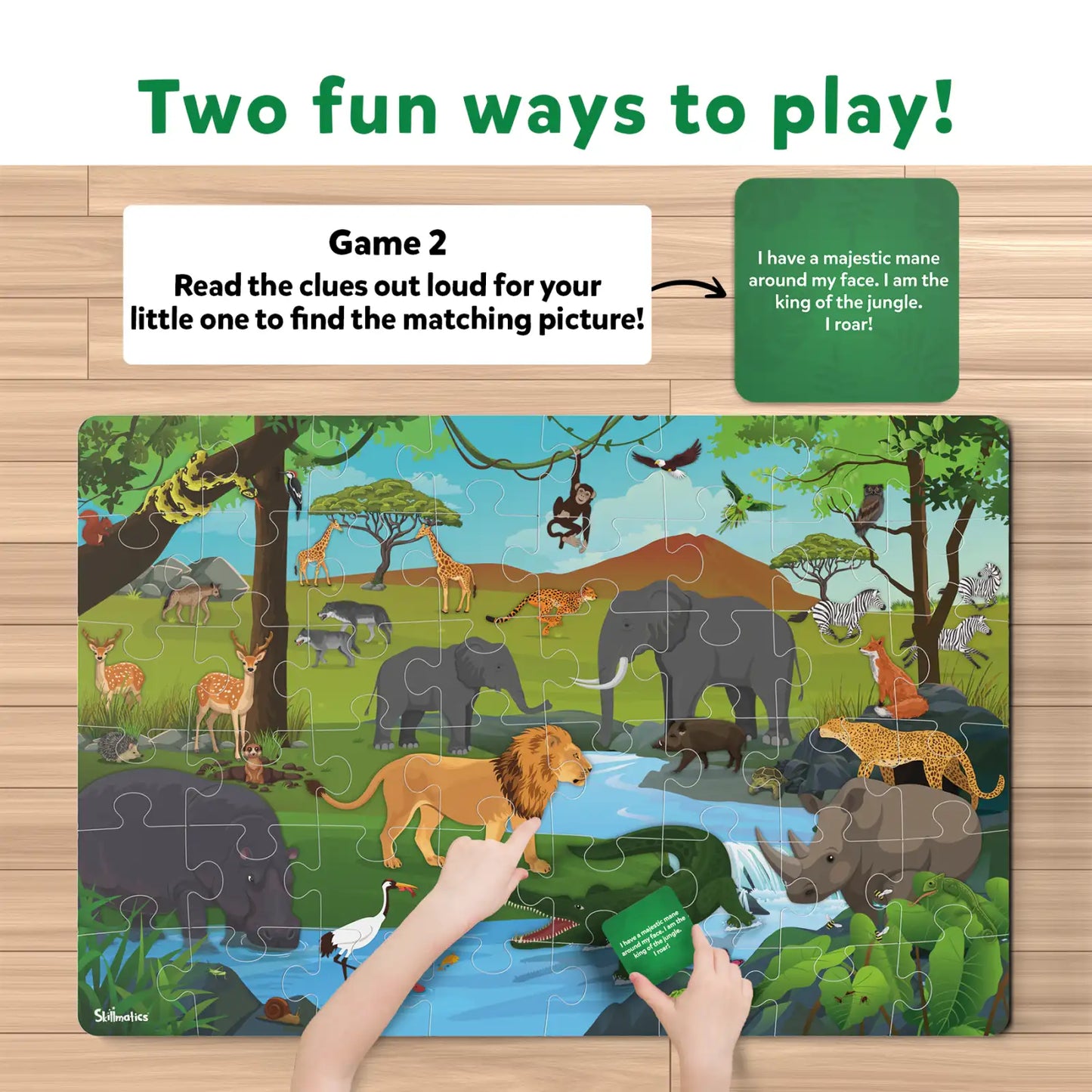 Wildlife Wonders Puzzle Bundle (ages 3-7)
