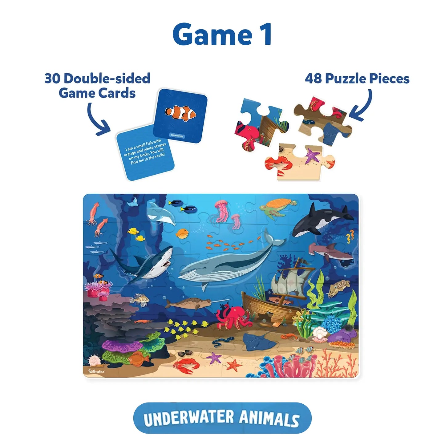 Wildlife Wonders Puzzle Bundle (ages 3-7)