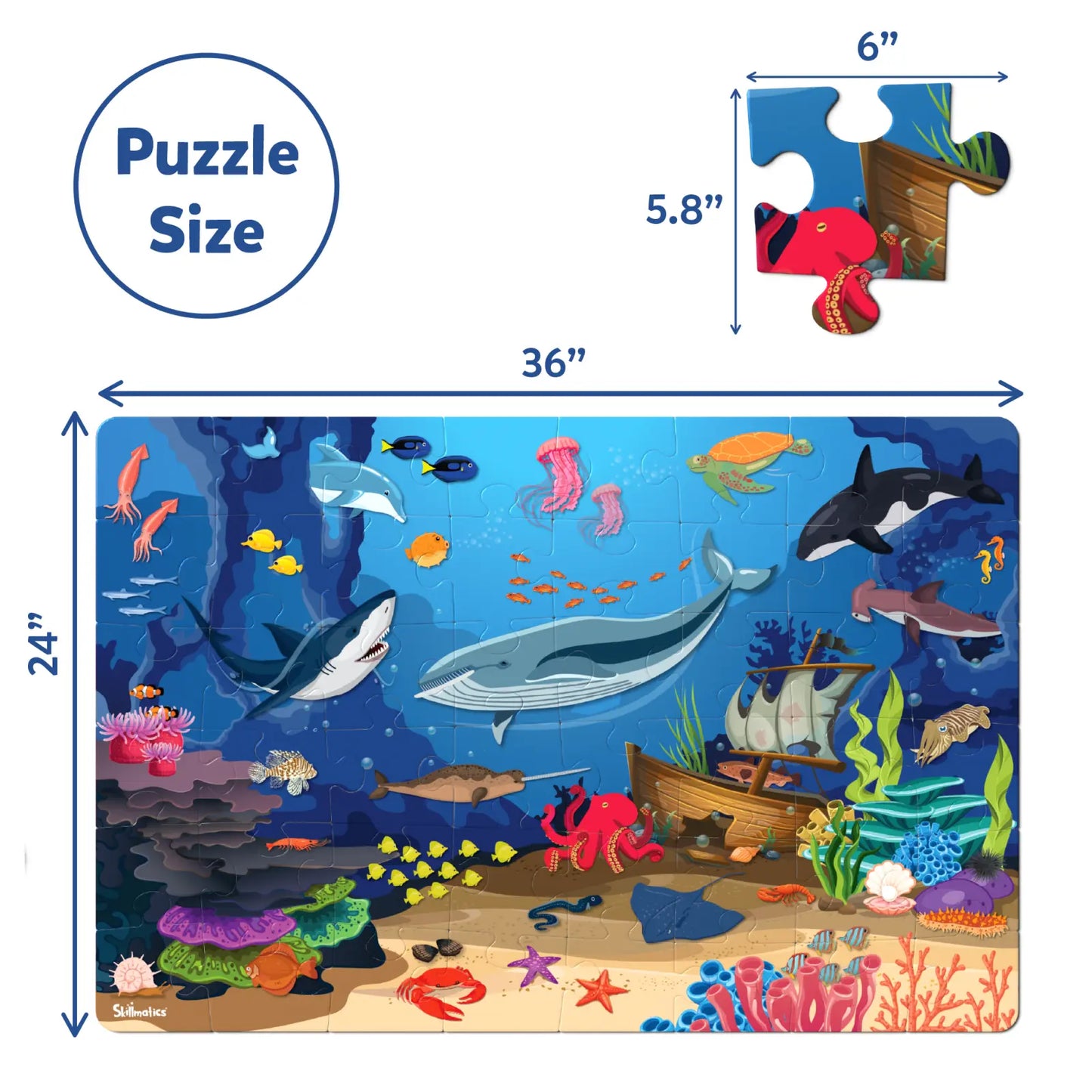 Wildlife Wonders Puzzle Bundle (ages 3-7)