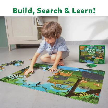 Piece & Play: Pack of 3 | Floor Puzzle & Game (ages 3-7)