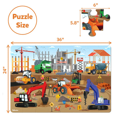 Piece & Play: Pack of 3 | Floor Puzzle & Game (ages 3-7)
