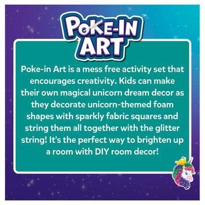Poke-in Art: Magical Unicorn Dream Decor | No Mess Art for Kids (ages 4-9)