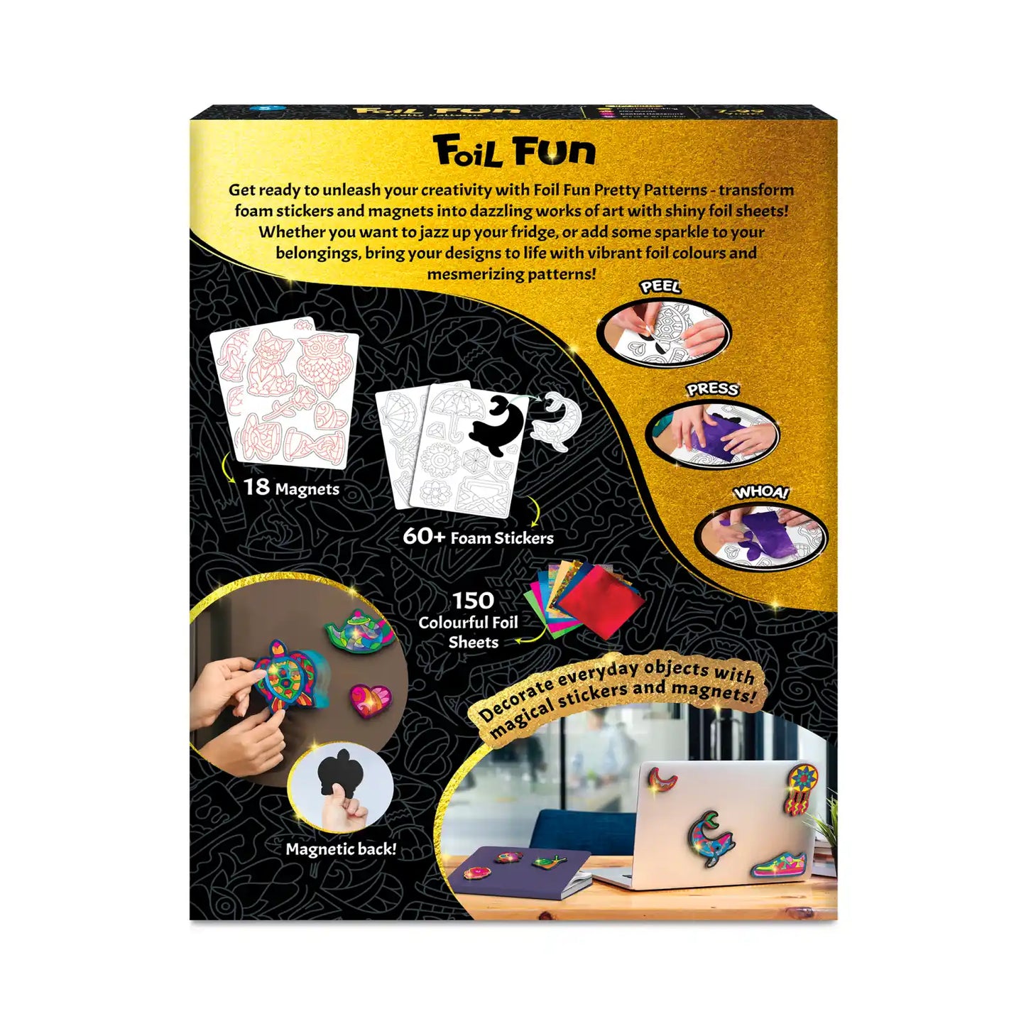 Foil Fun Pretty Patterns | No Mess Art Kit (Ages 7+)